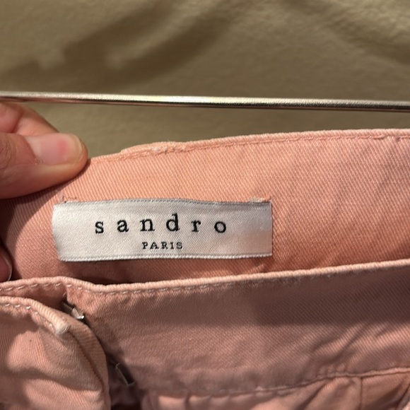Sandro Blush Pink Trousers - Picture 4 of 8